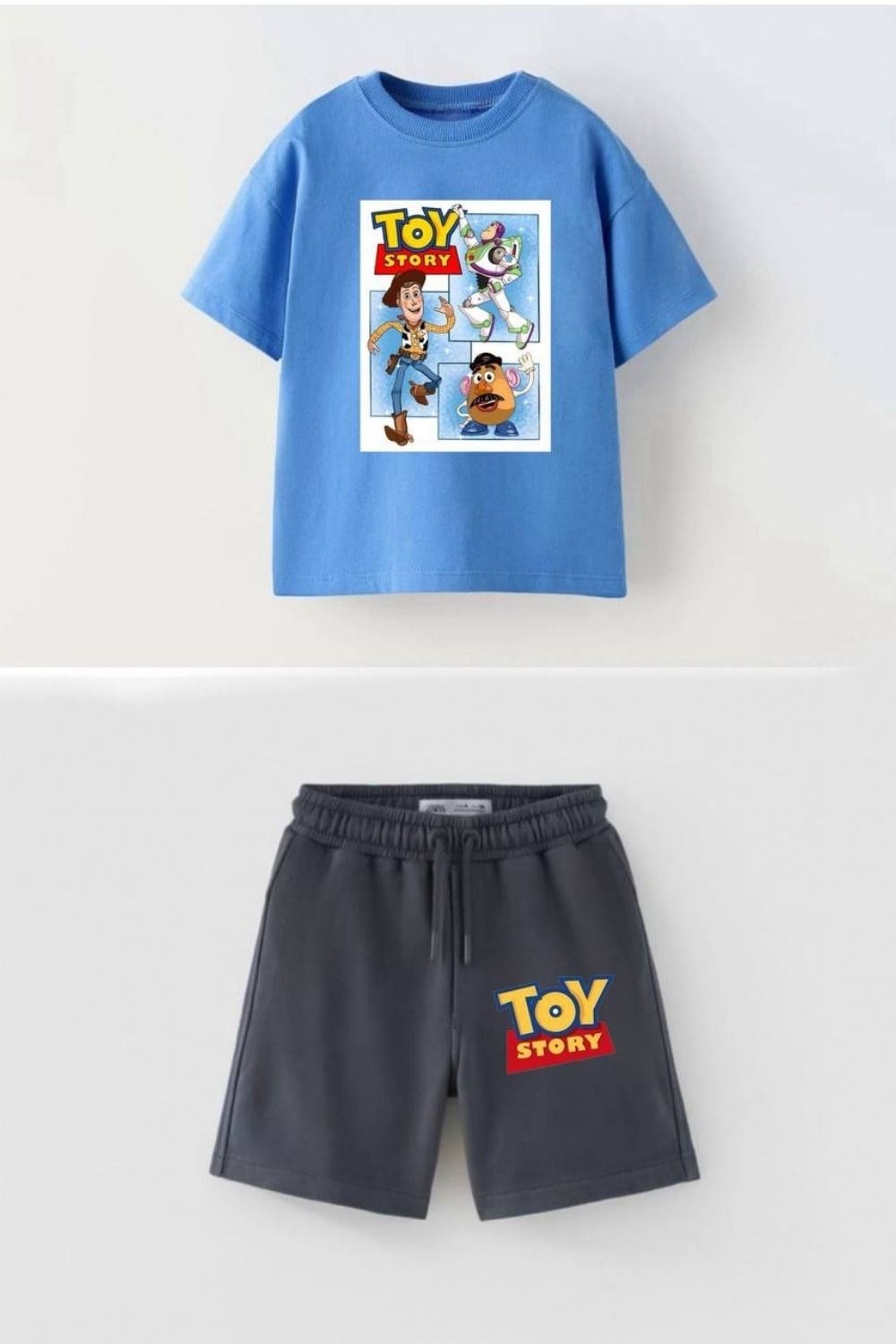 Erkek Çocuk Toy Story Şortlu Takım