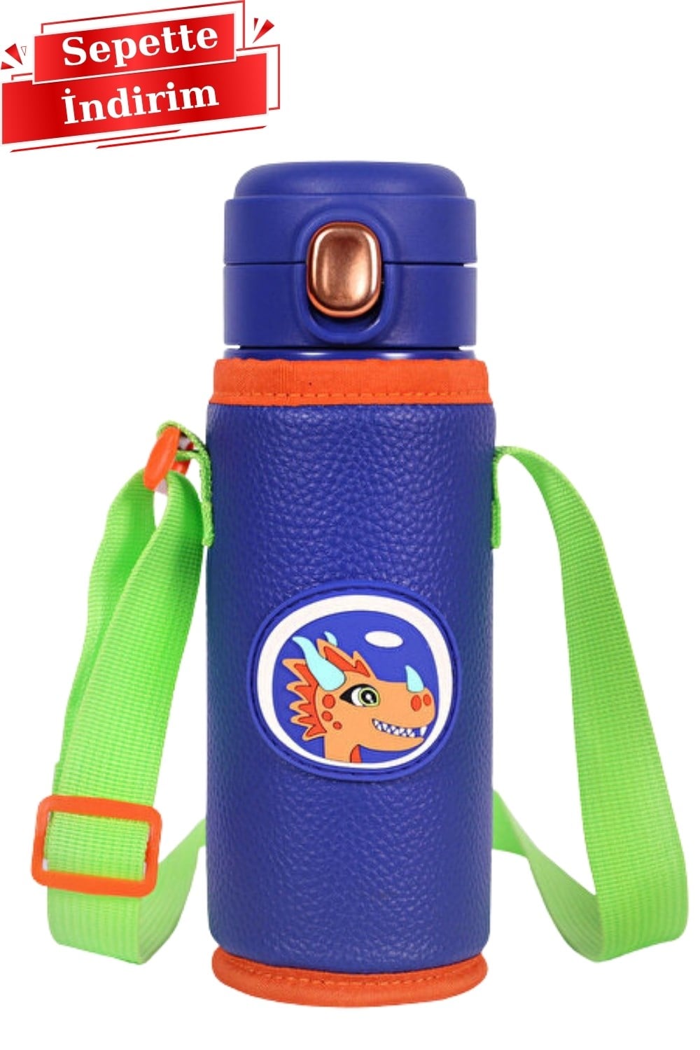 İthal Ponix Çelik Çantalı Su Matarası 420Ml