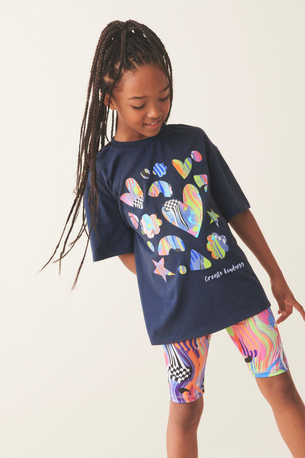 Kalpli Ebruli Biker Penye Tayt Takım