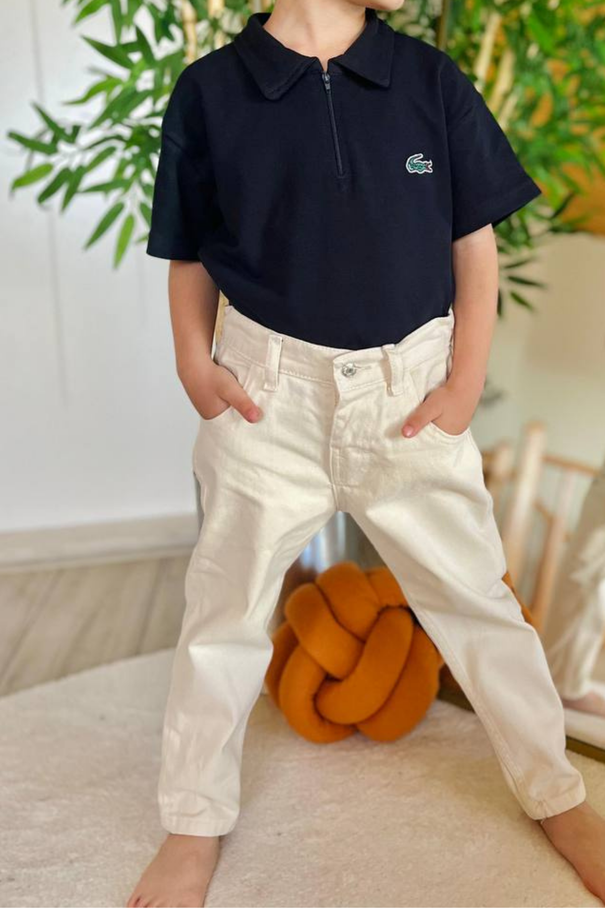 Krem Jean Pantolon