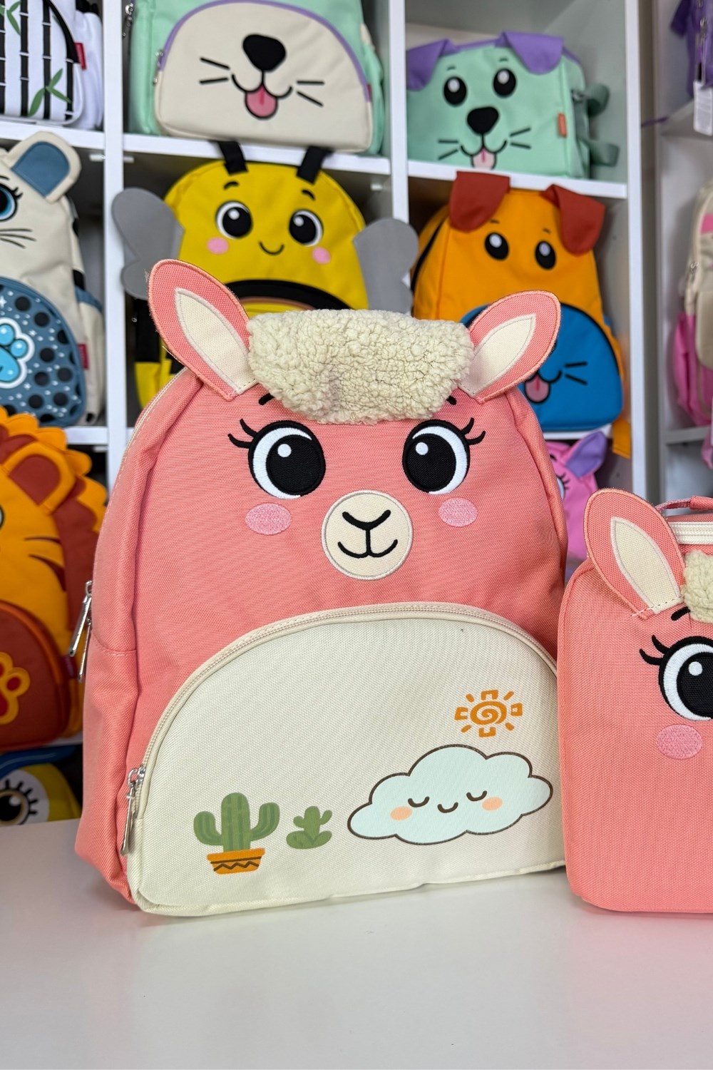 Kuzu Pembe Anaokulu Kreş Boy Okul Sırt Çantası