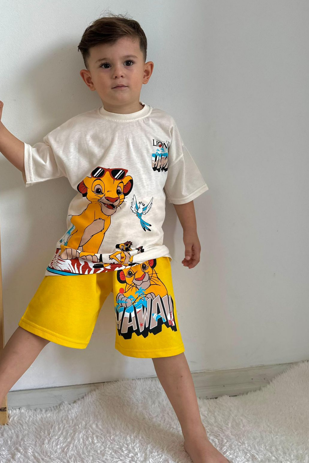 Lion King Havai Şortlu Takım