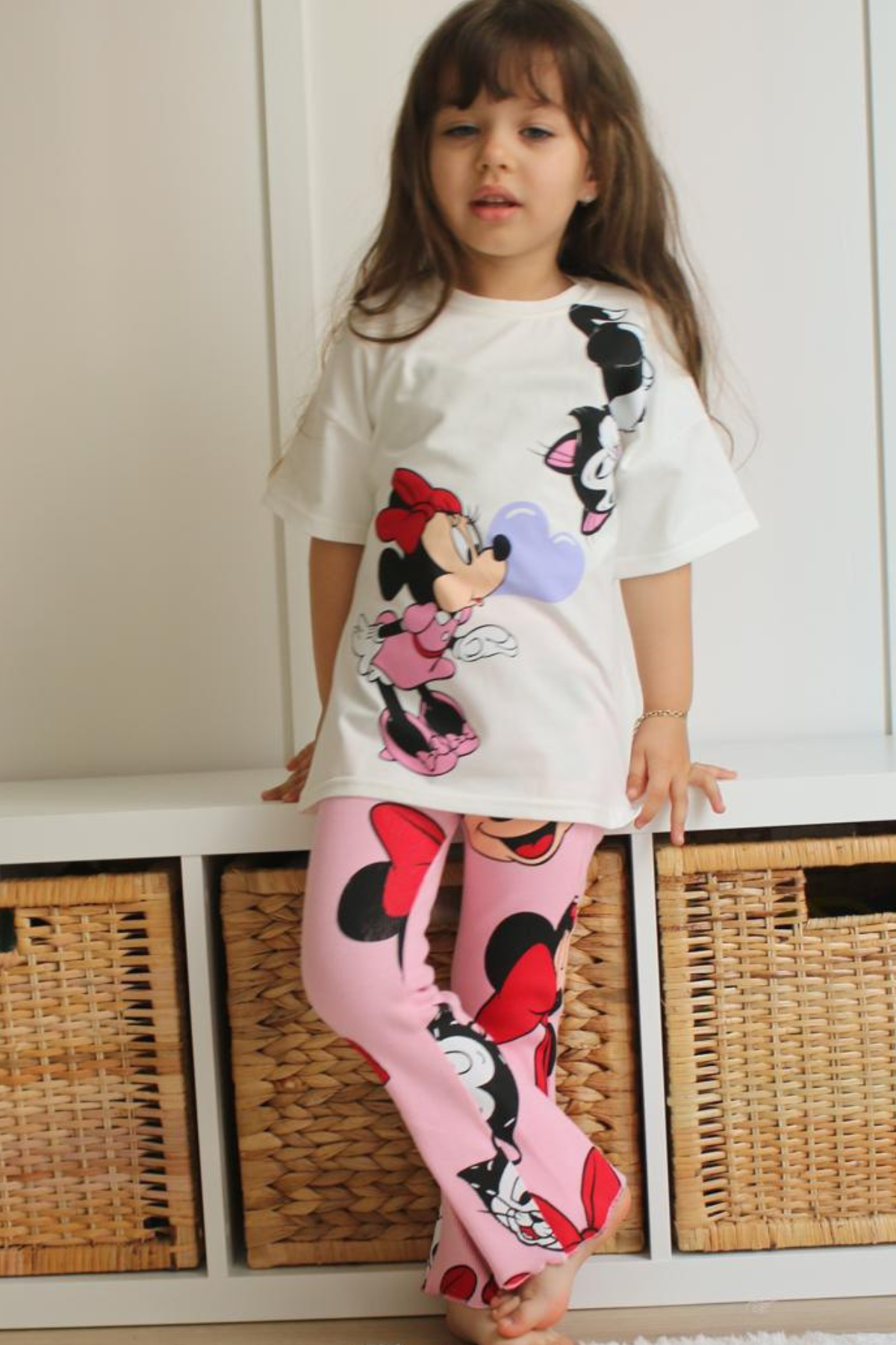 Minnie İspanyol Tayt Takım