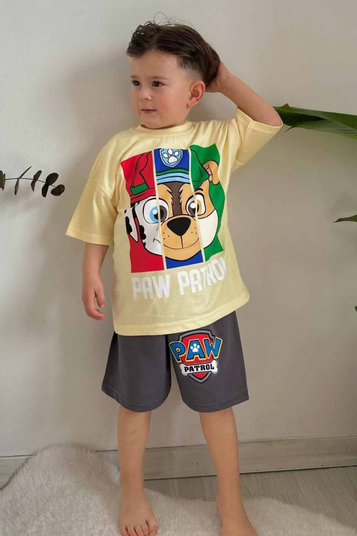 Pawpatrol Antrasit Şortlu Takım