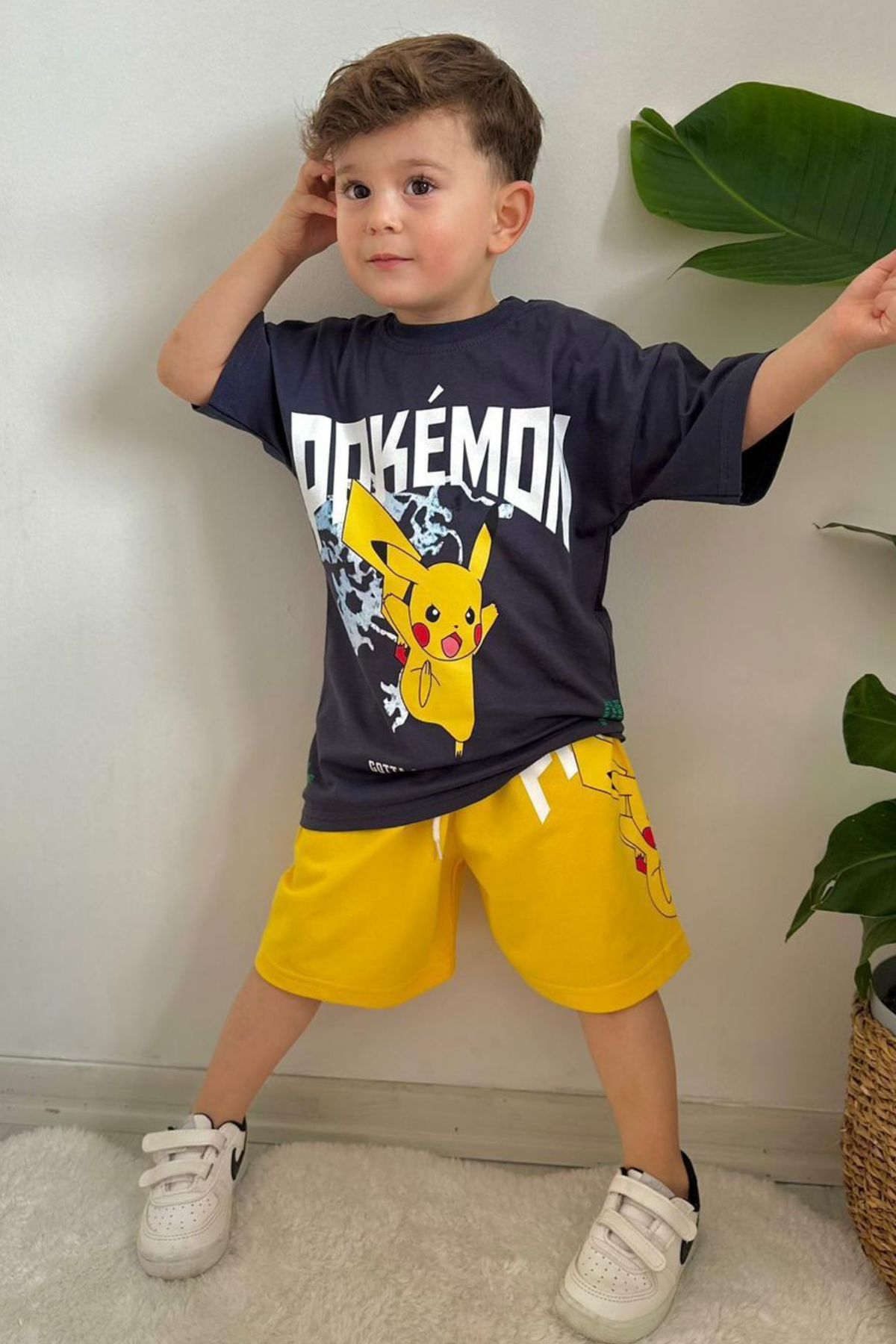 Pokemon Şortlu Takım
