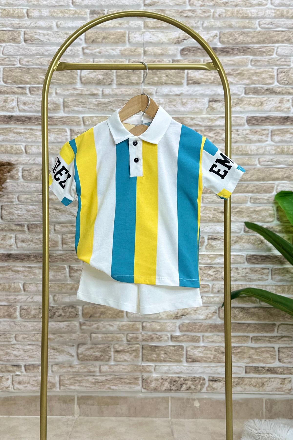 Polo Yaka  Şortlu Takım