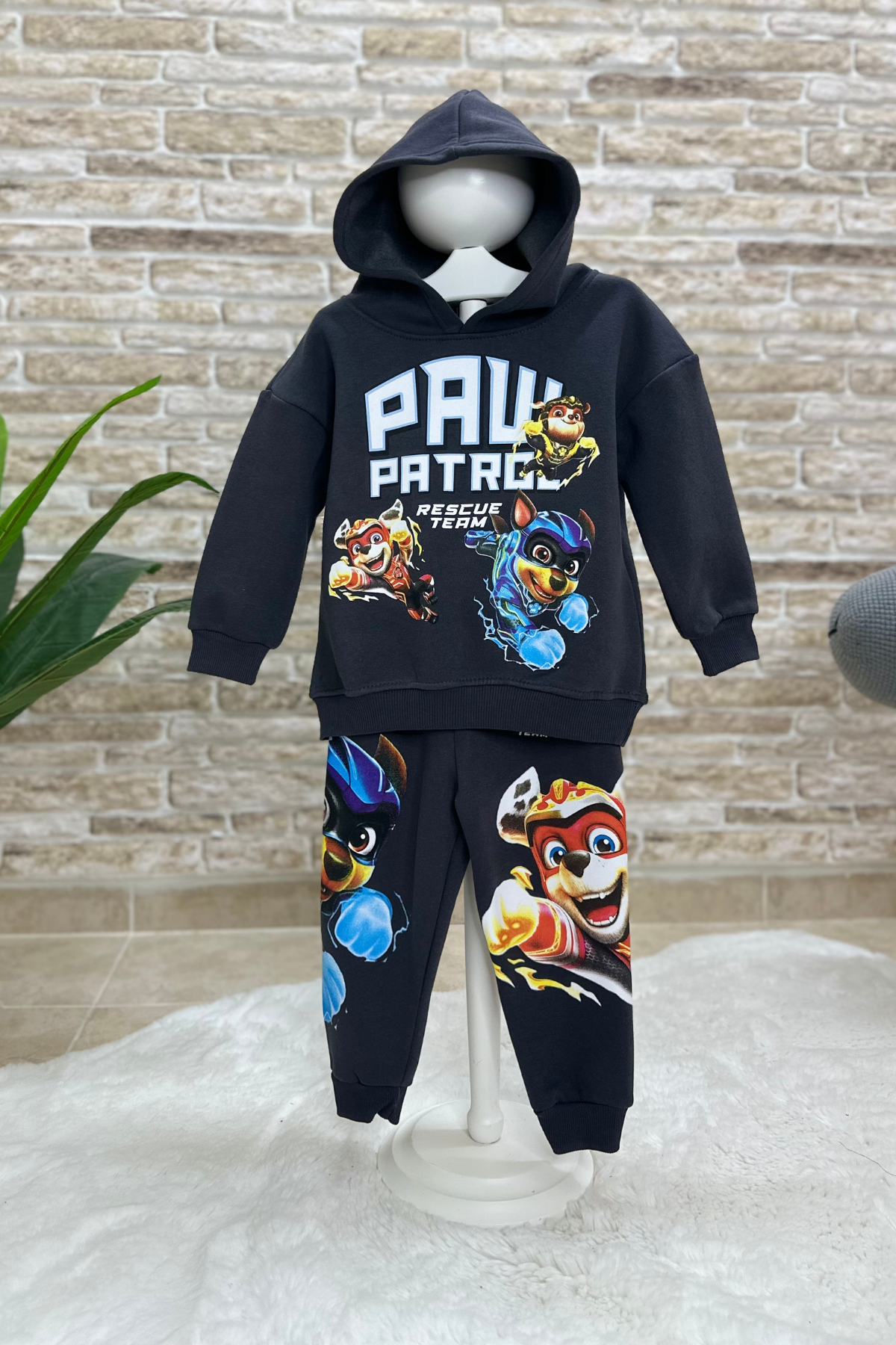 Şardonlu Kapüşonlu Pawpatrol Takım