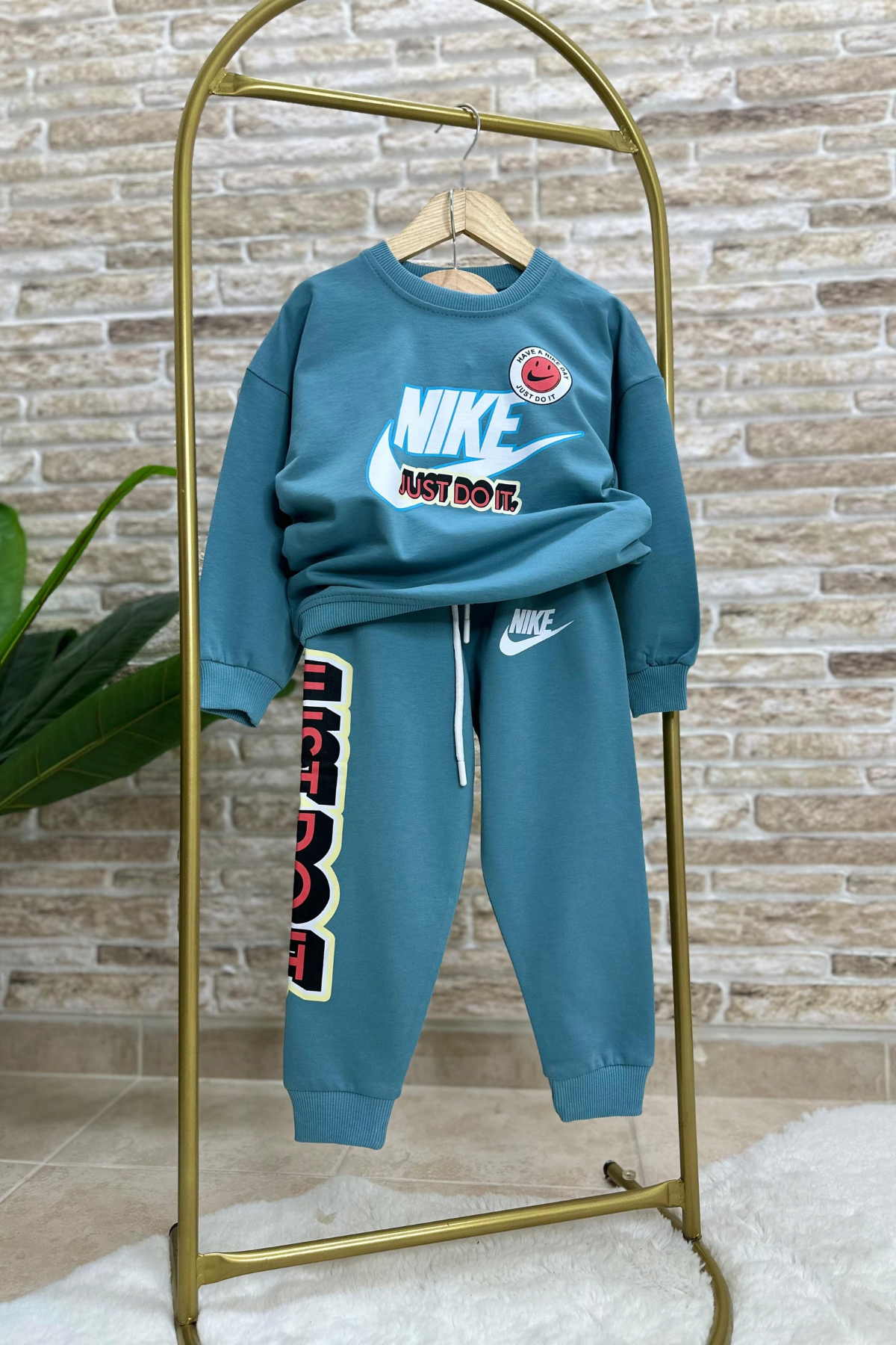 Unisex  2 İplik Nke Mavi Takım 