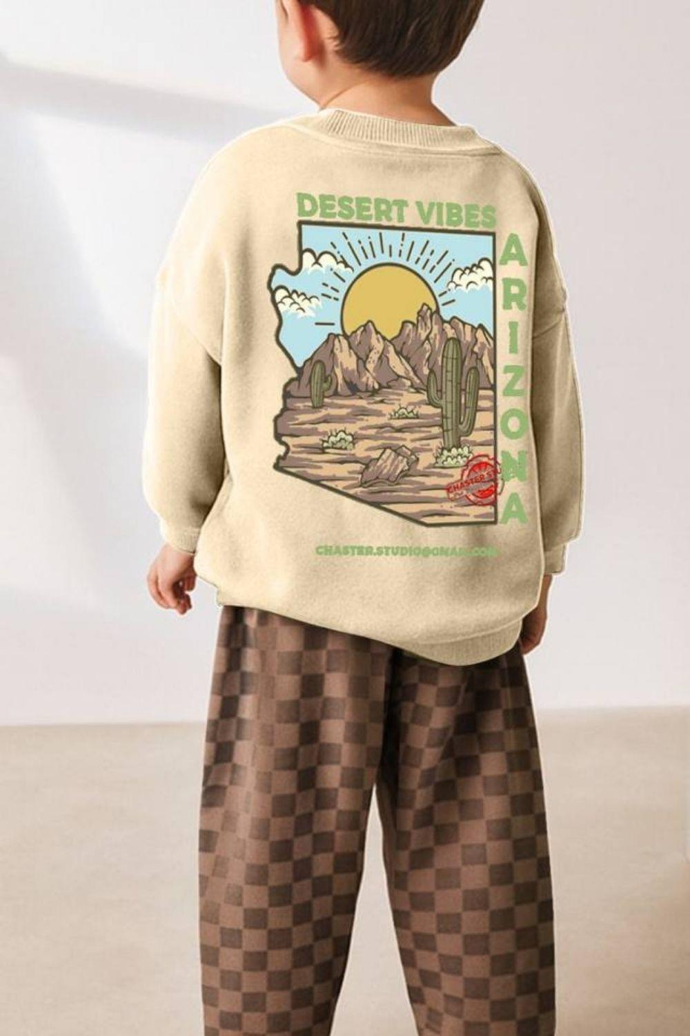 Unisex 3 İplik Arizona Kahve Takım