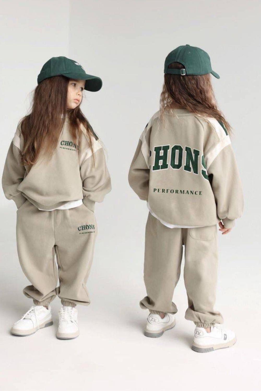 Unisex 3 İplik Chons A.Haki Takım