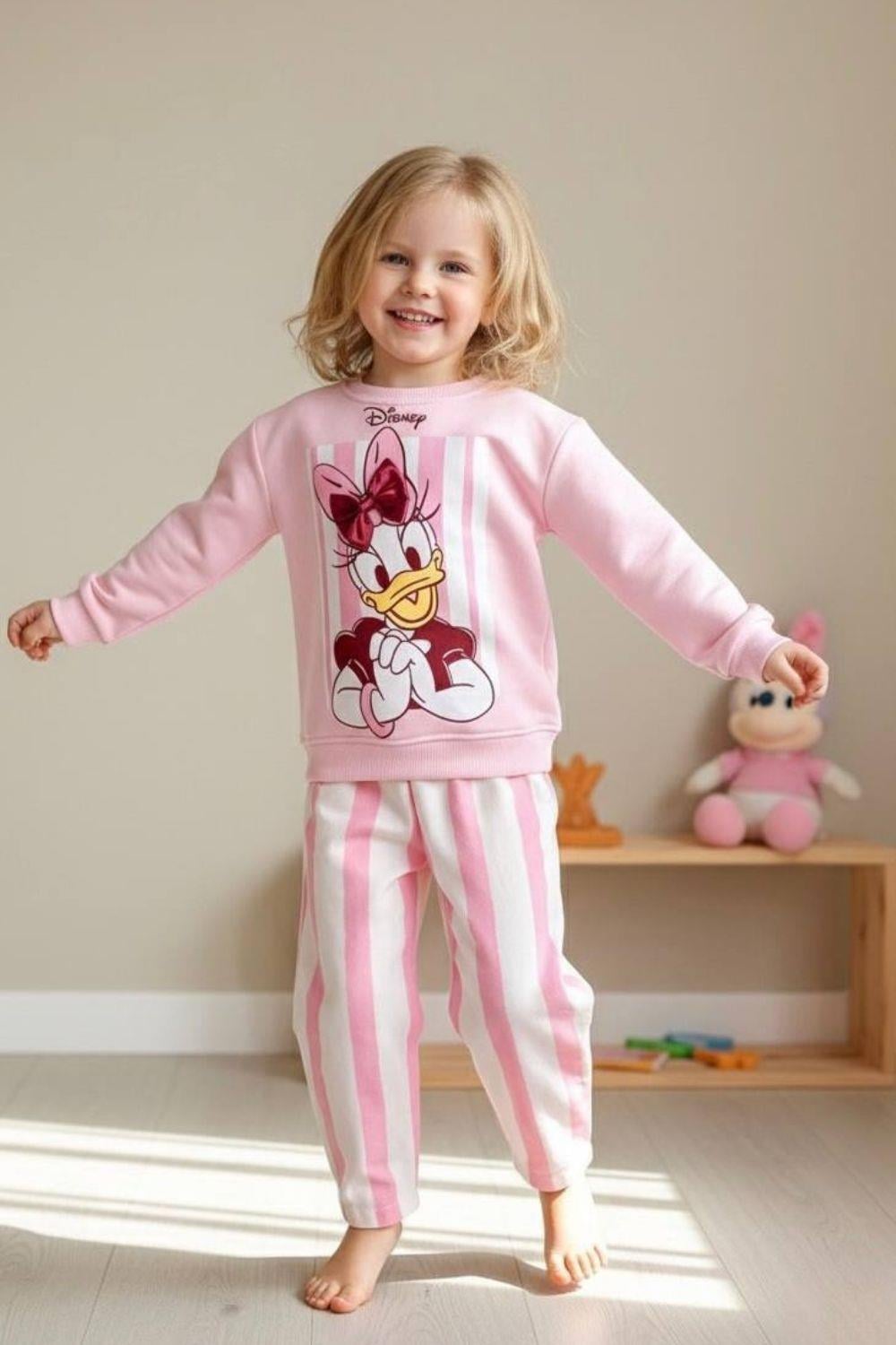 Unisex 3 İplik Daisy Pantolon Takım