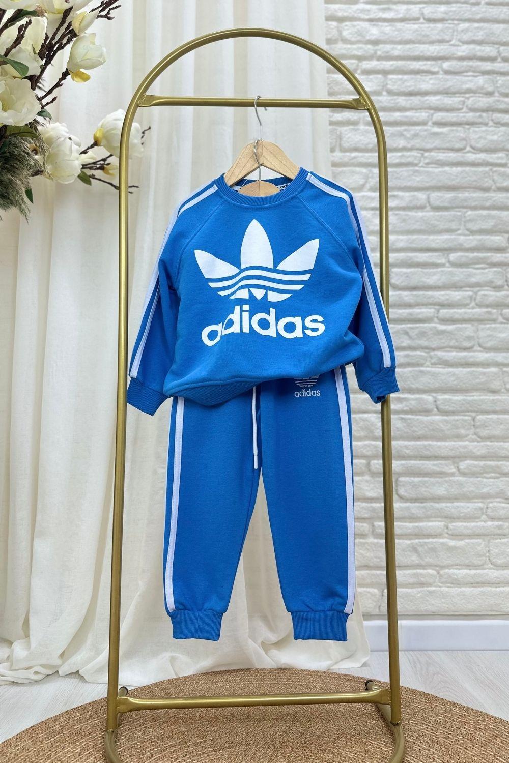 Unisex 3 İplik Lacivert Adids Takım