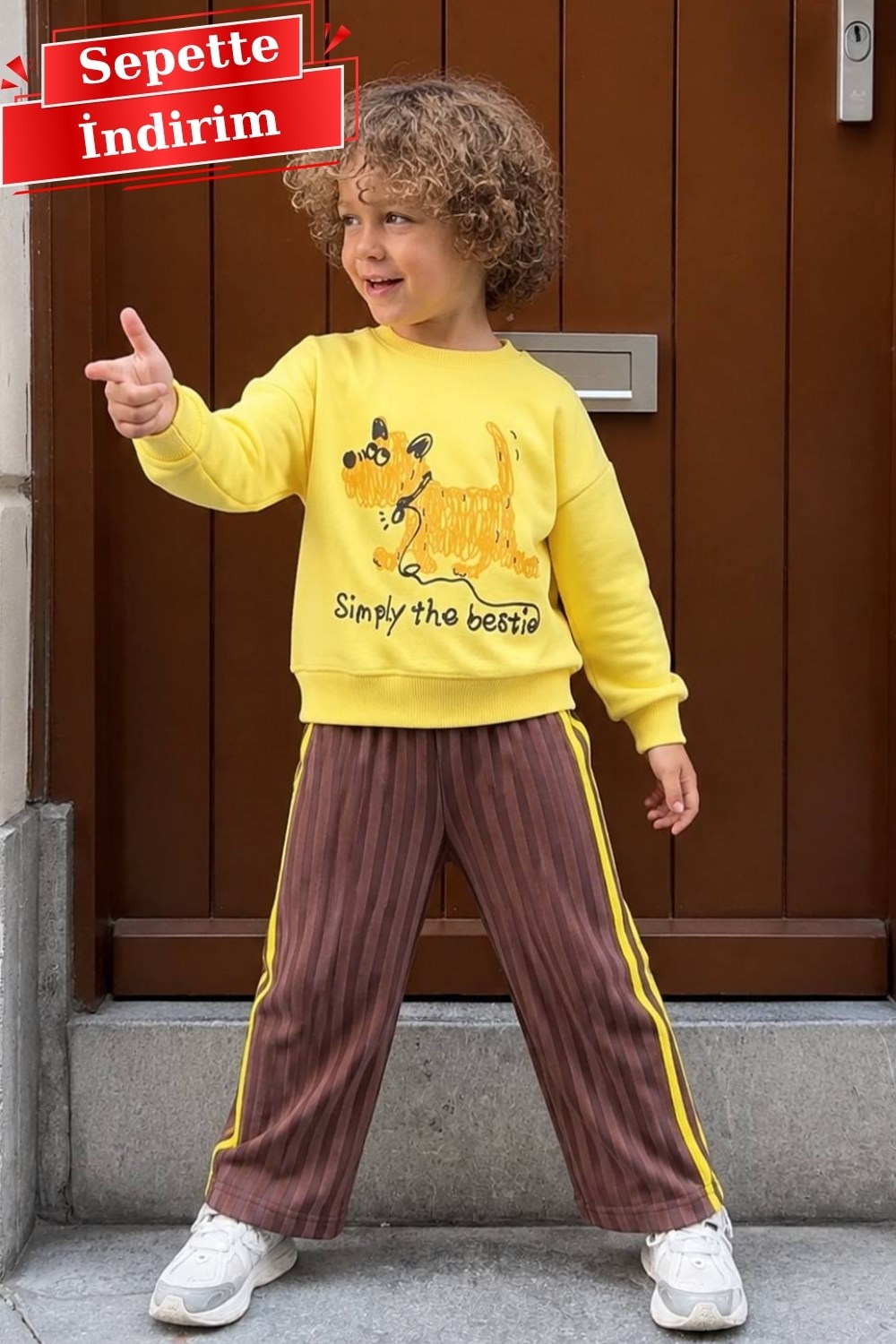Unisex 3 İplik Simply Dog Takım