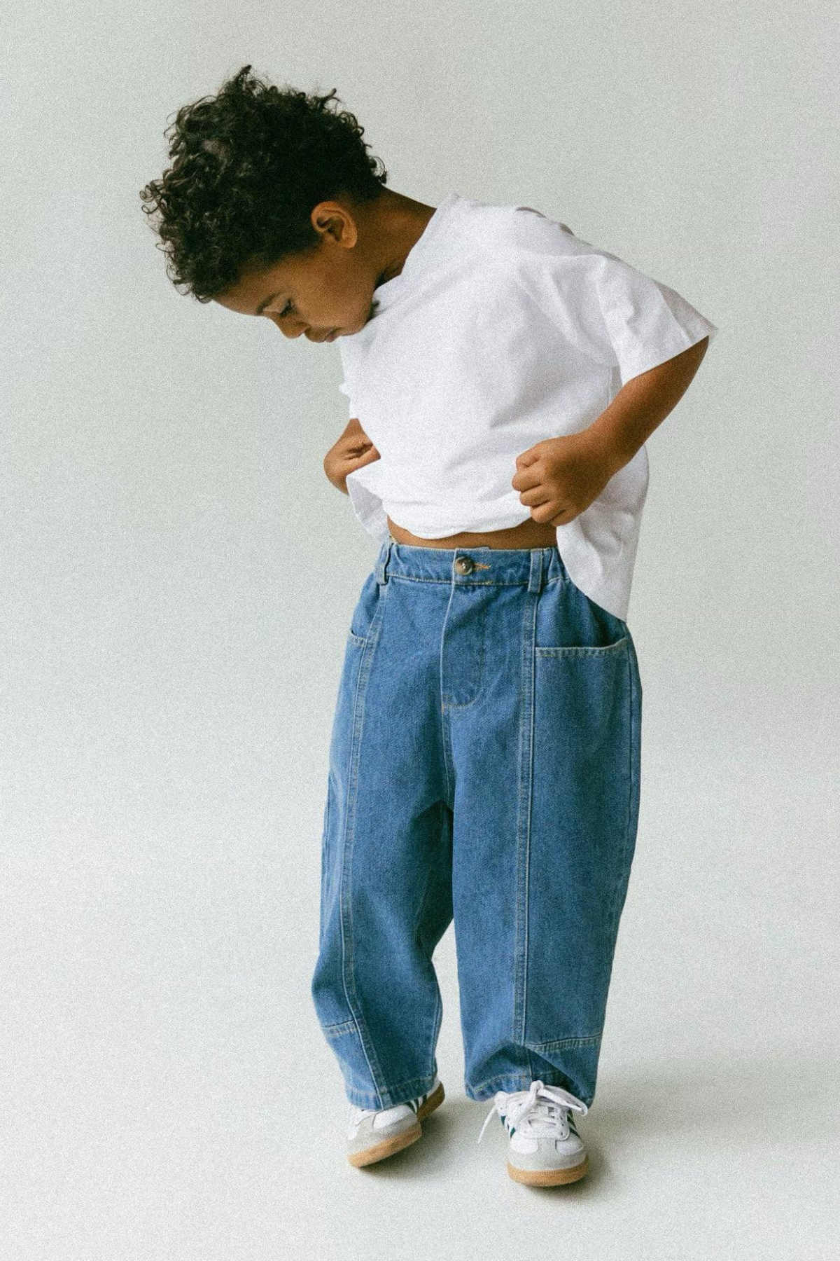 Unisex Baloon Jean Pantolon