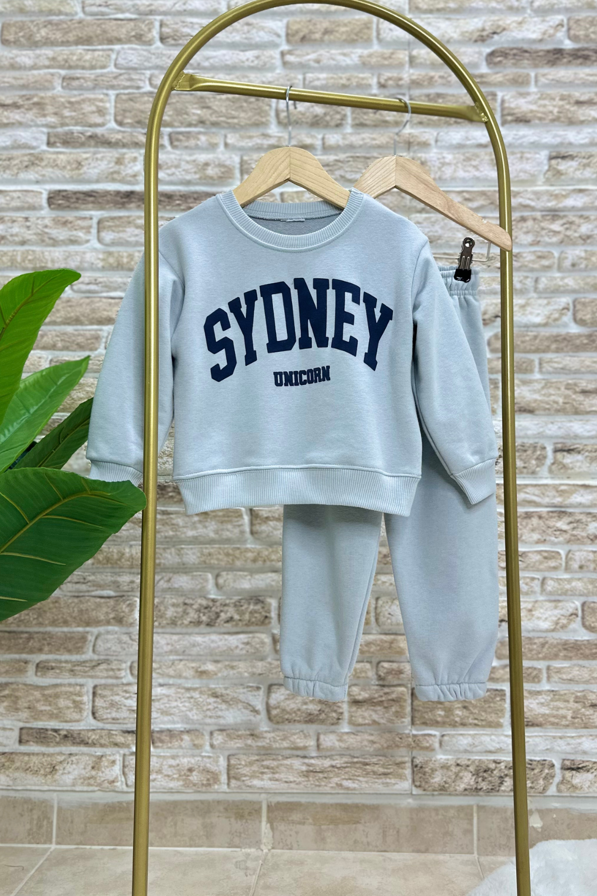 Unisex Çocuk 3 İplik Sydney İkili Takım