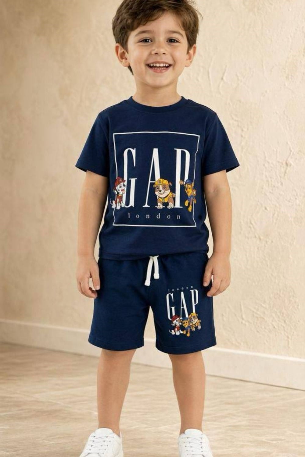 Unisex Gp Pawpatrol Lacivert Şortlu Takım