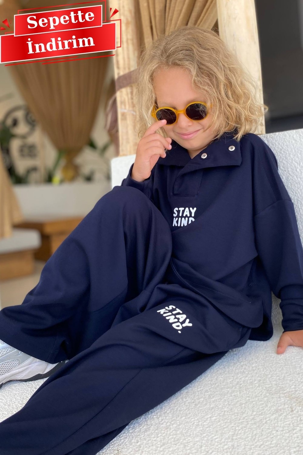 Unisex Mevsimlik Stay Kind Laci Takım