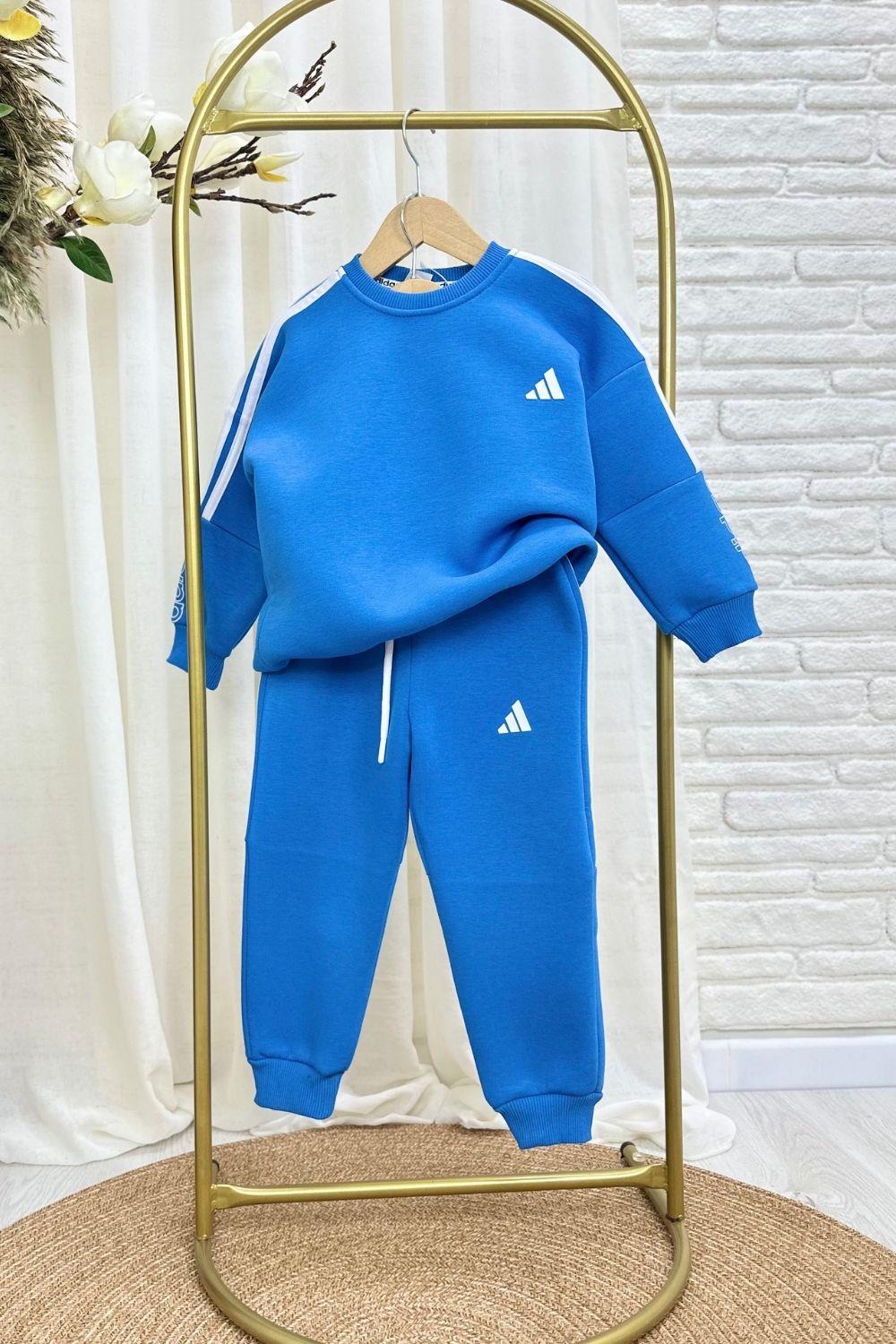 Unisex Şardonlu Saks Adids Takım