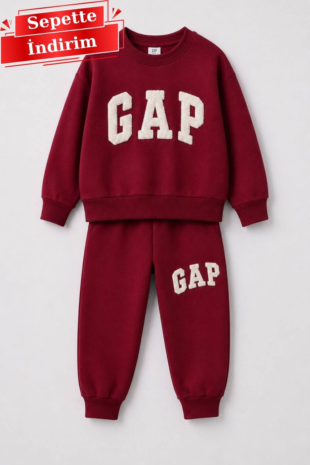 Unisex Süzene Nakışlı  Gp Kırmızı Takım