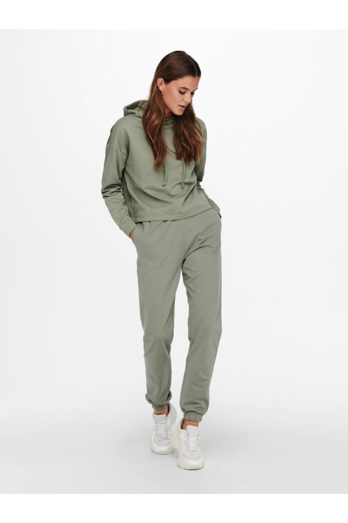Kadın Sweatshirt Gri