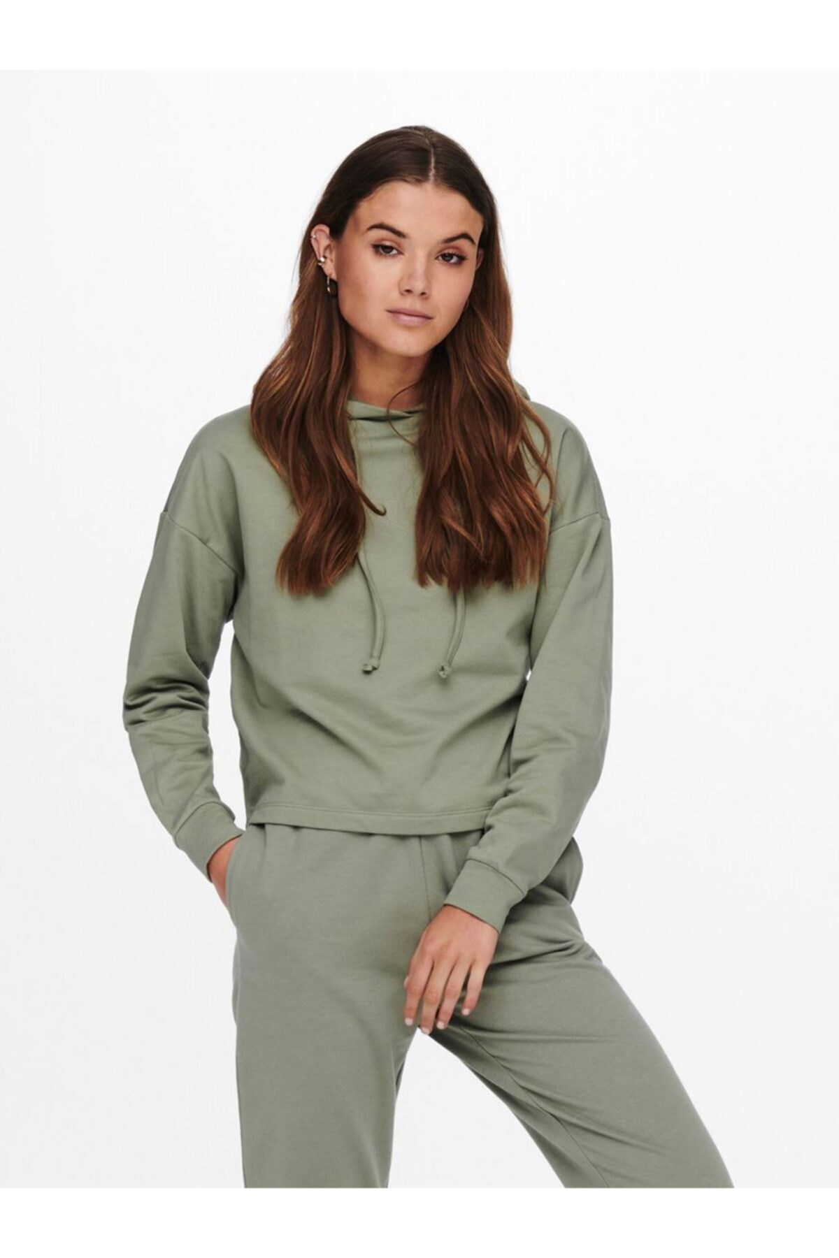 Kadın Sweatshirt Gri