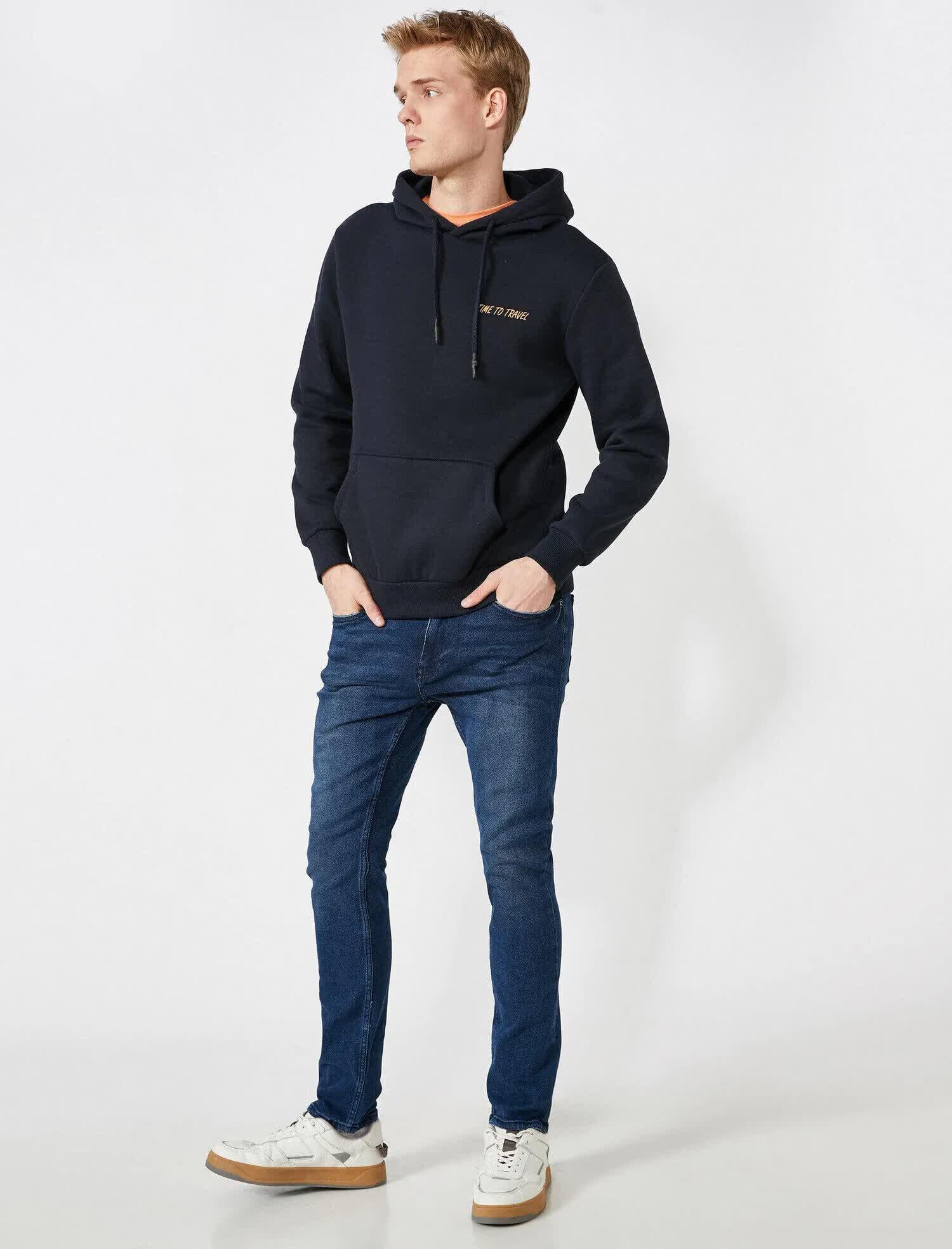 Slim Fit Kot Pantolon - Brad Jean