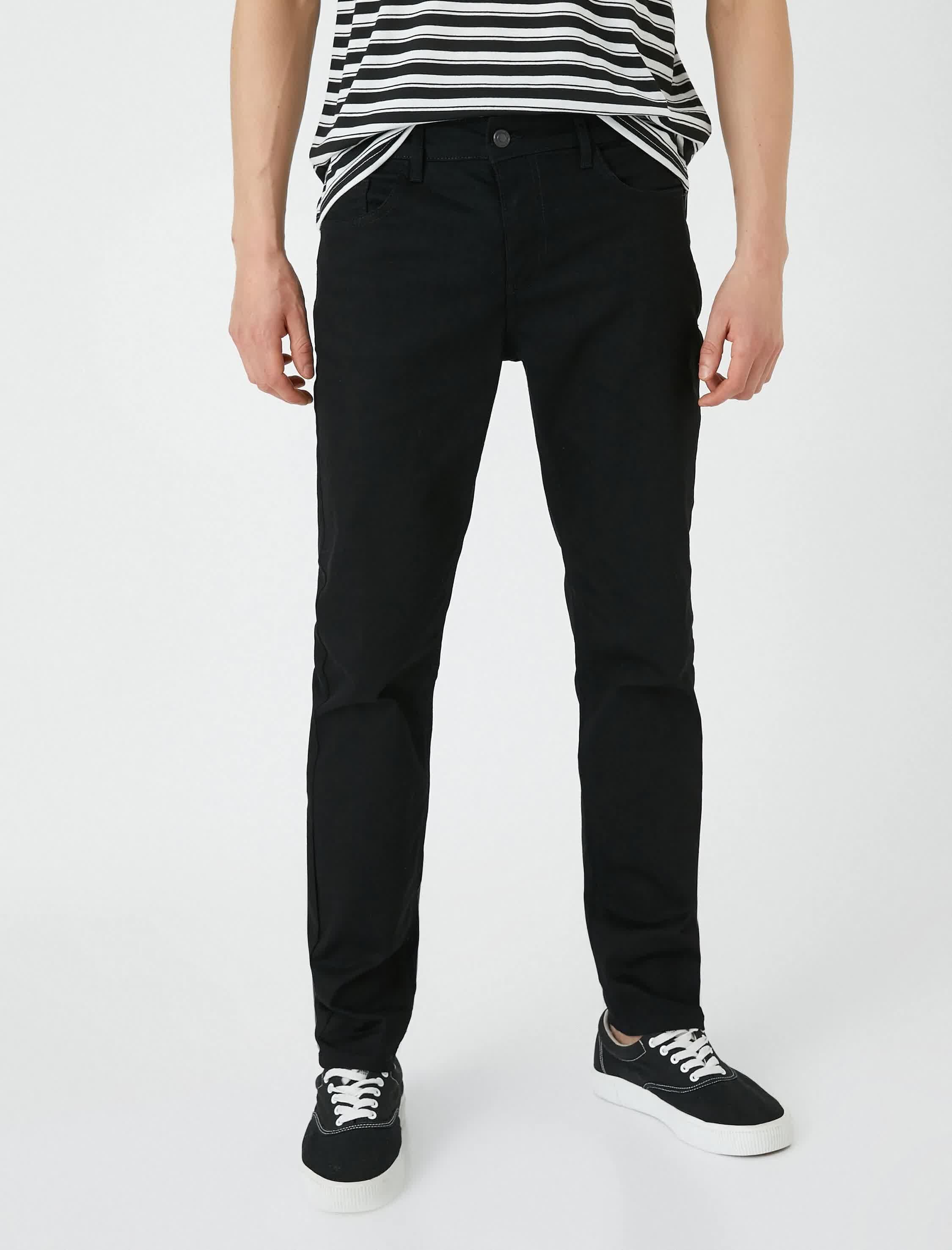 Slim Fit Kot Pantolon - Brad Jean
