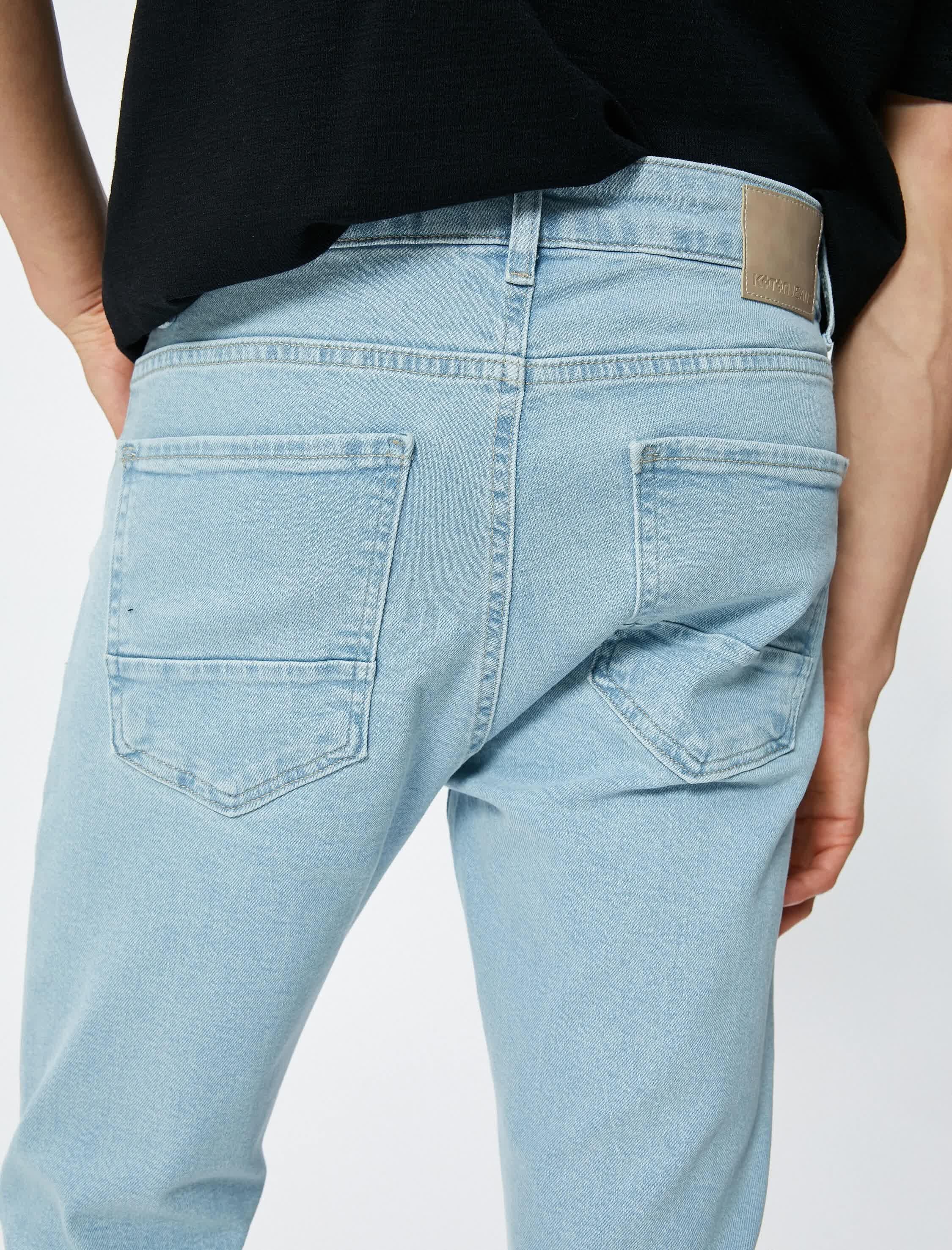 Dar Kesim Skinny Fit Kot Pantolon - Michael Jean