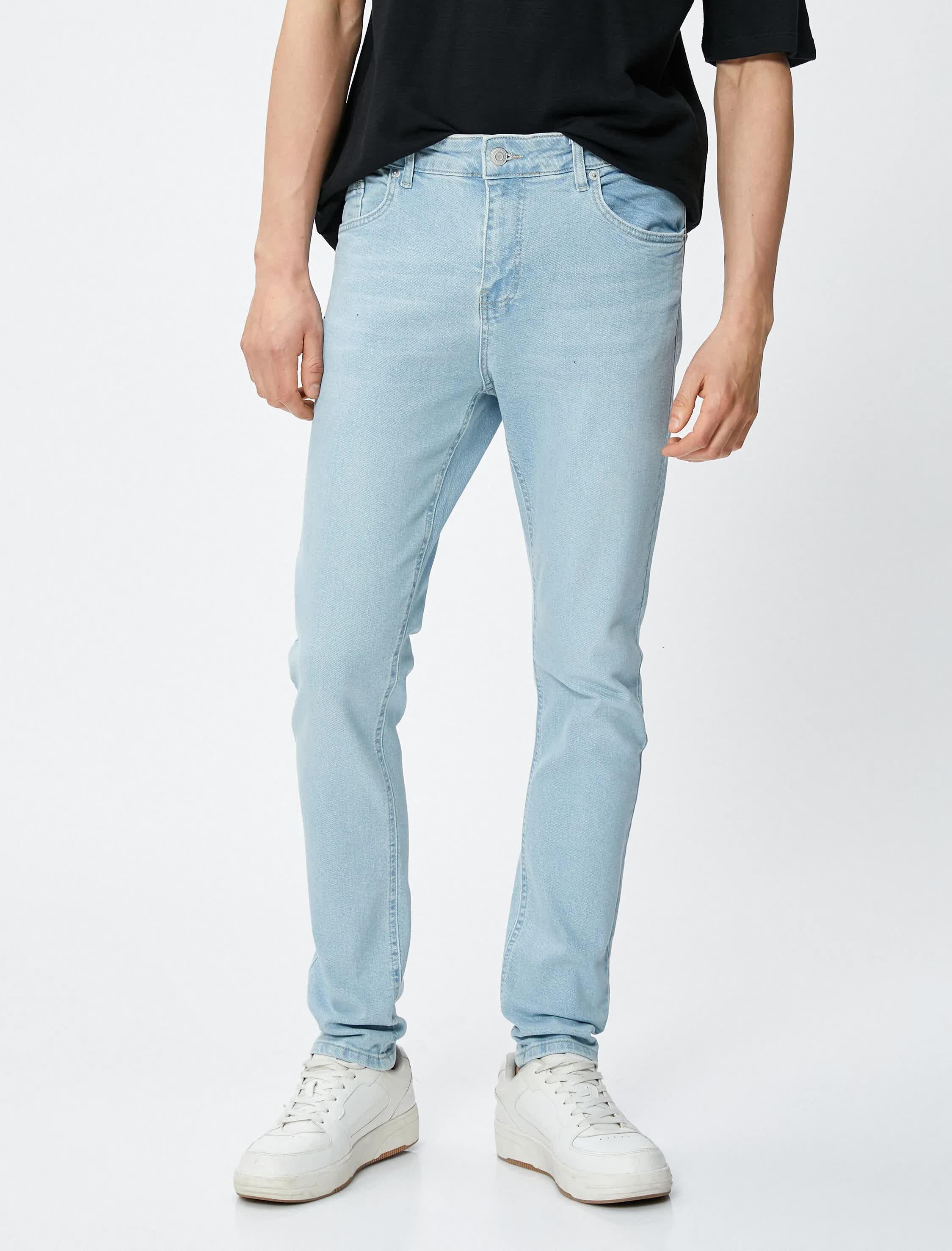 Dar Kesim Skinny Fit Kot Pantolon - Michael Jean