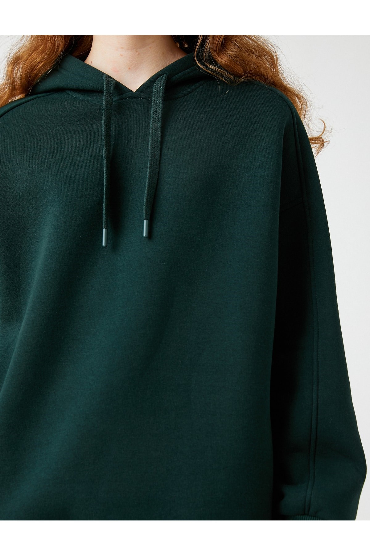 Oversize Kapüşonlu Sweatshirt