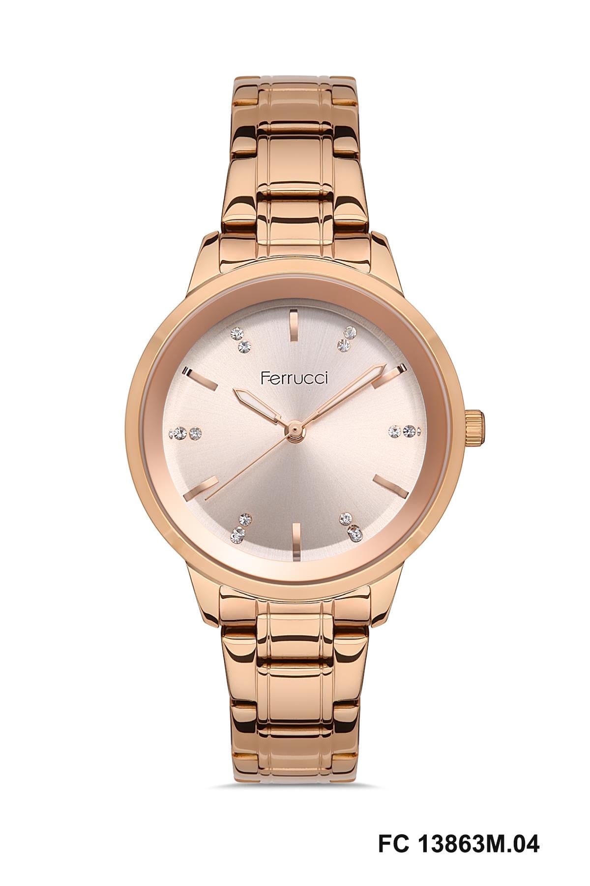 FC 0323 13863M.04 Metal Kol Saati