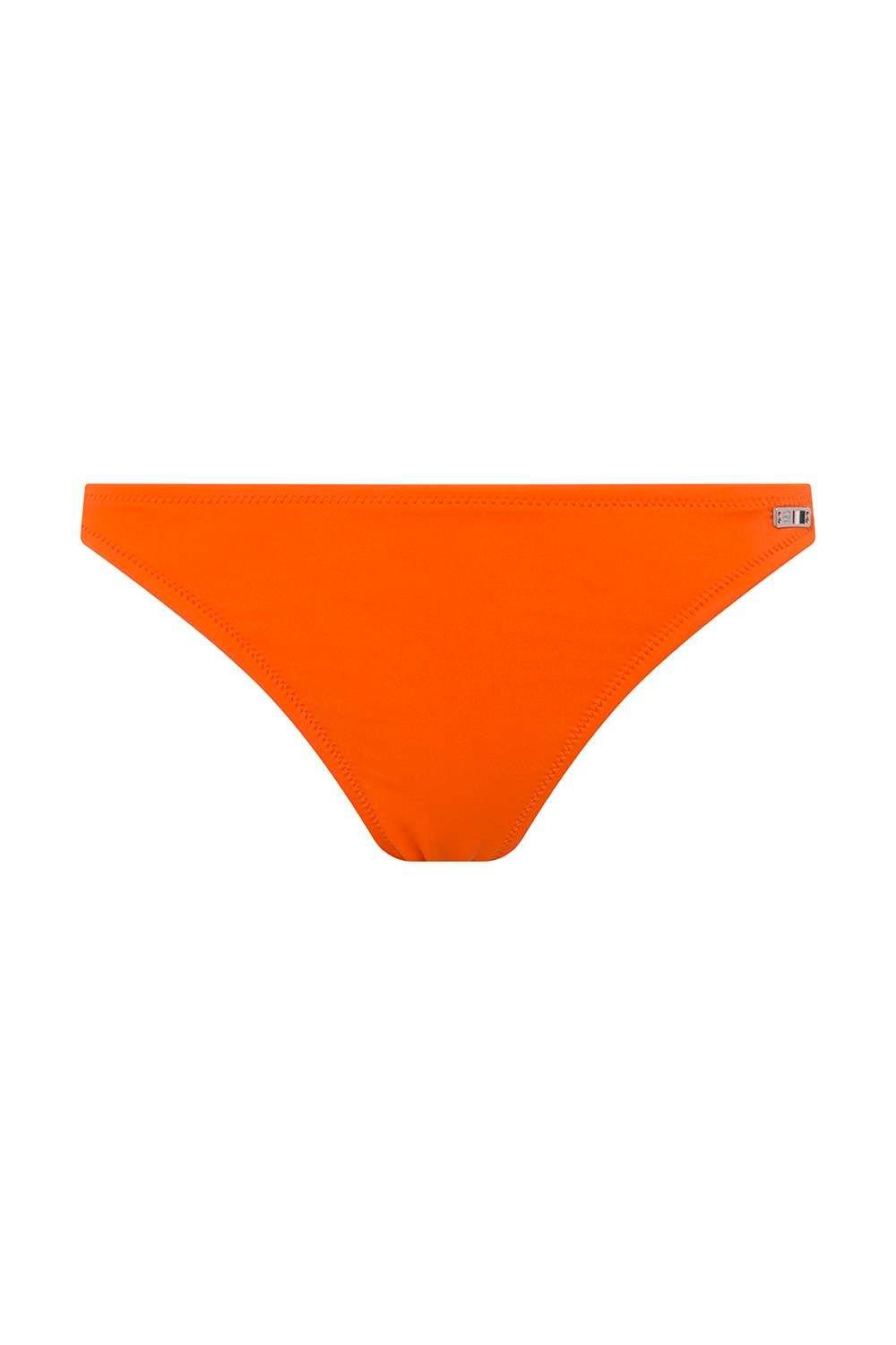 Kadın Turuncu İnce Kenar Bikini Alt