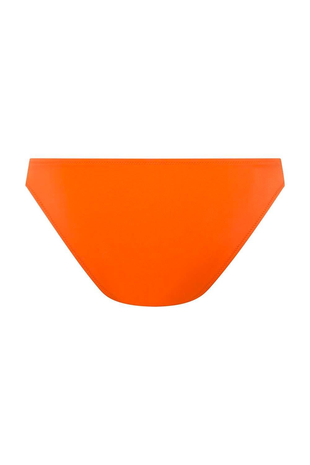 Kadın Turuncu İnce Kenar Bikini Alt