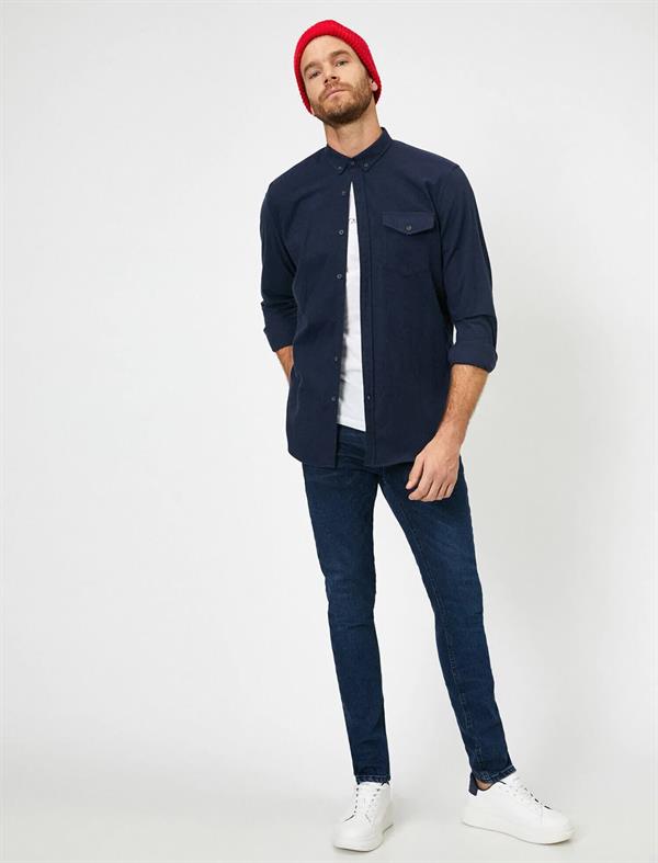 Skinny Fit Kot Pantolon - Michael Jean