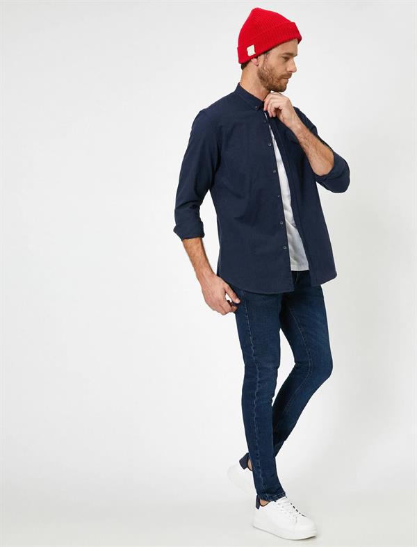 Skinny Fit Kot Pantolon - Michael Jean