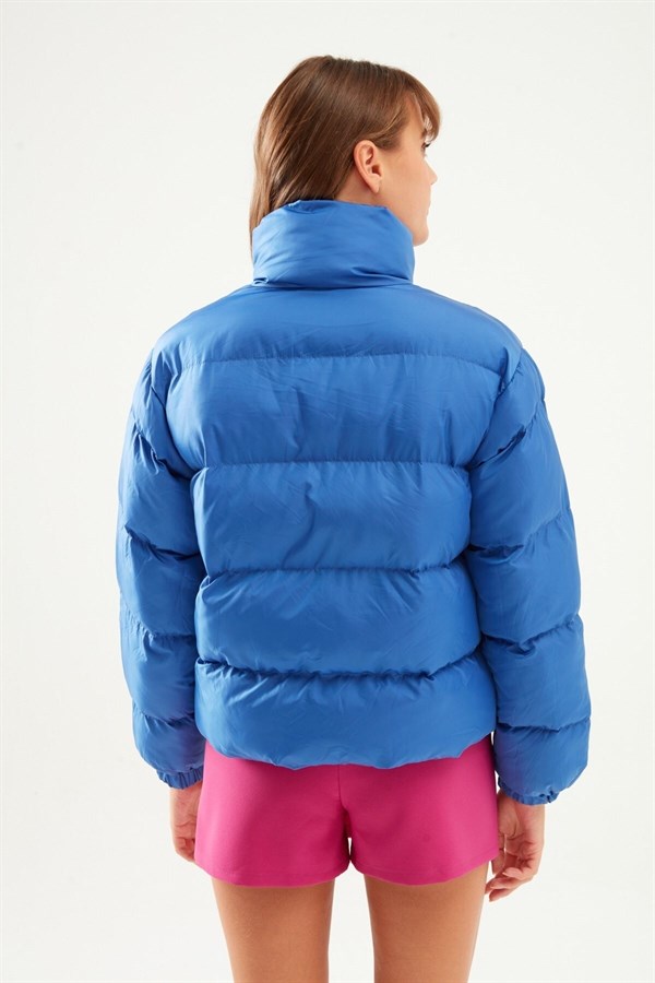 Kadın Sax Kısa Şişme Mont