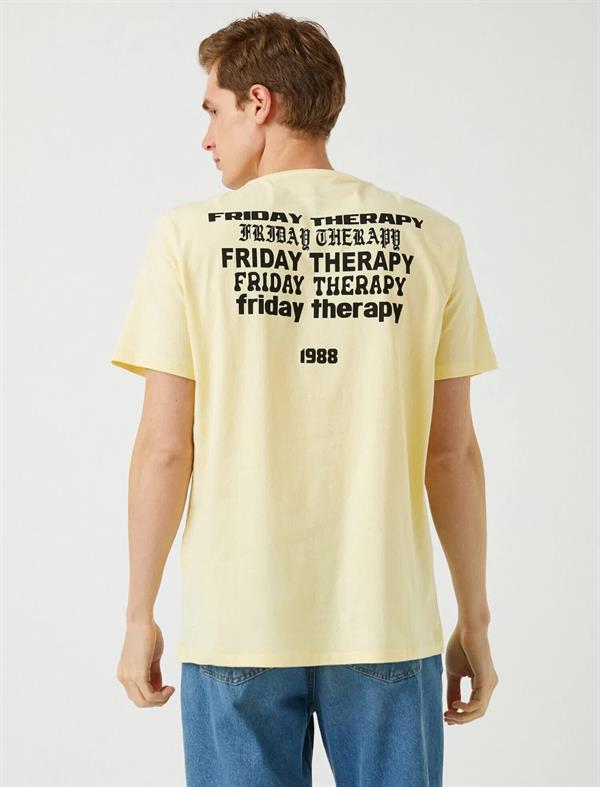 Standart Fit Baskılı Tişört