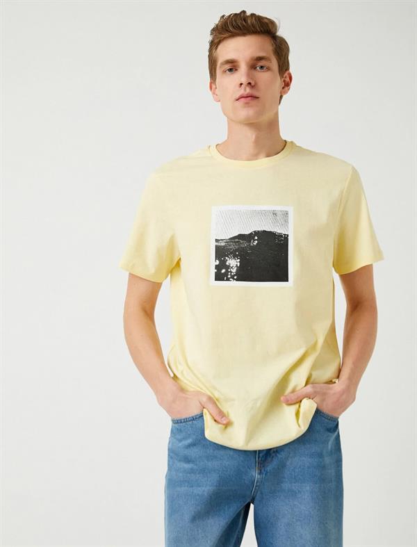 Standart Fit Baskılı Tişört