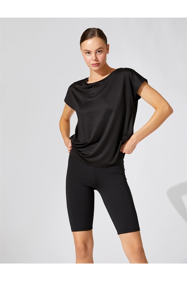 Basic Spor Tişört Kısa Kollu