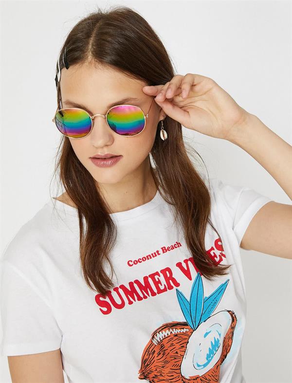 Yeşil Kadın Güneş Gözlüğü