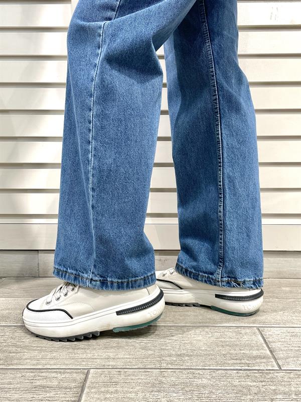 Mavi Kadın Düz Salaş Kot Pantolon - Mom Jean