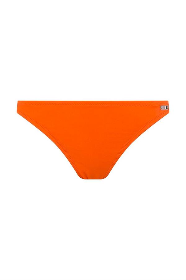 Kadın Turuncu İnce Kenar Bikini Alt