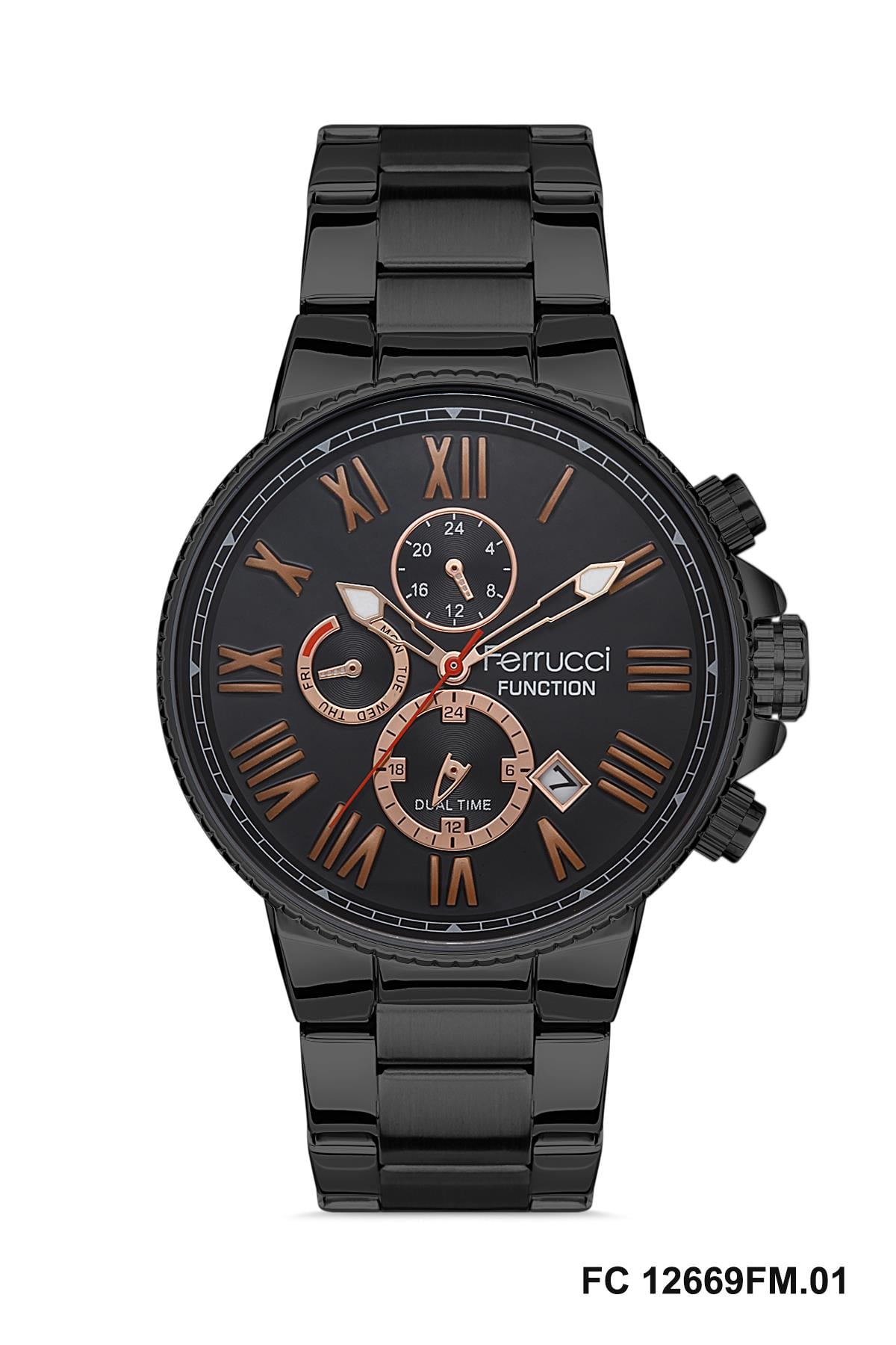 FCF 1022 12669M.01 Metal Kol Saati