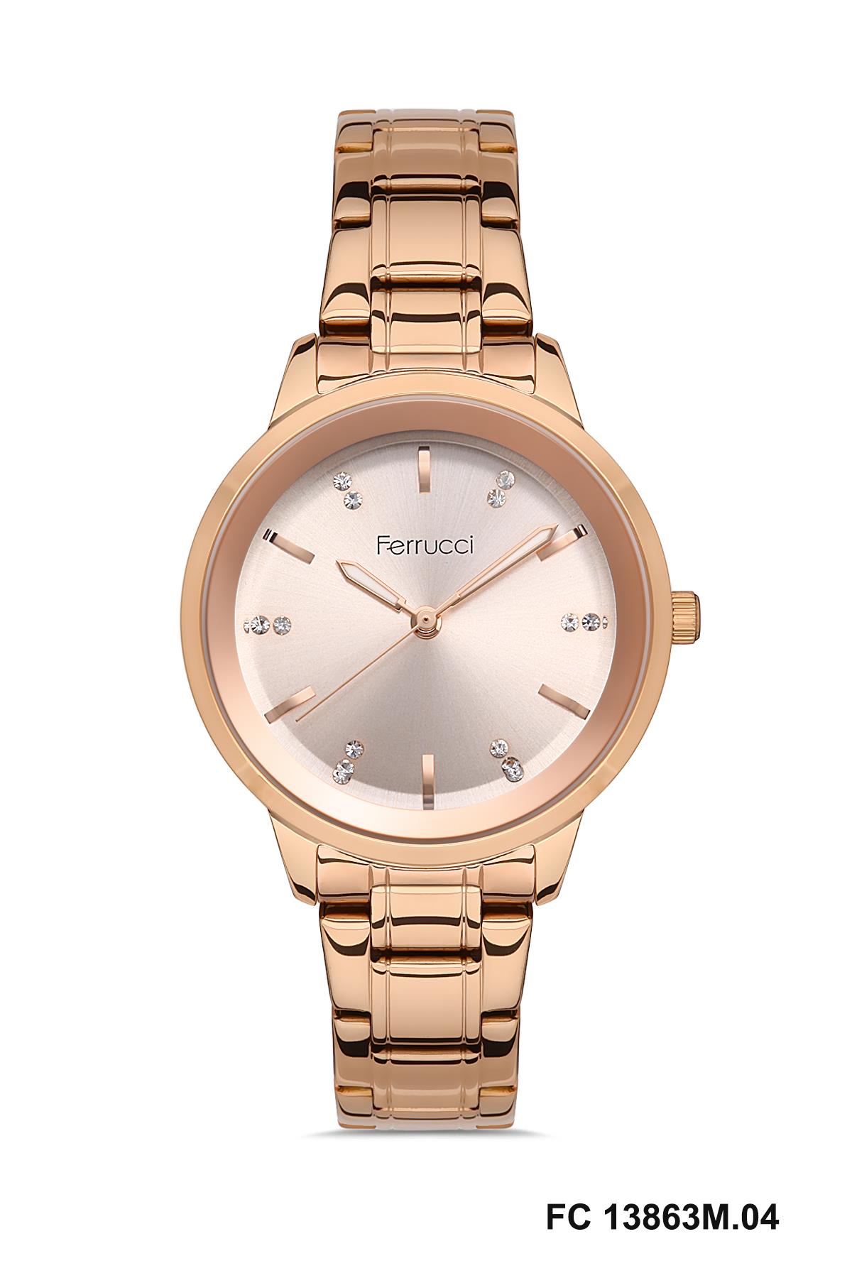 FC 0323 13863M.04 Metal Kol Saati