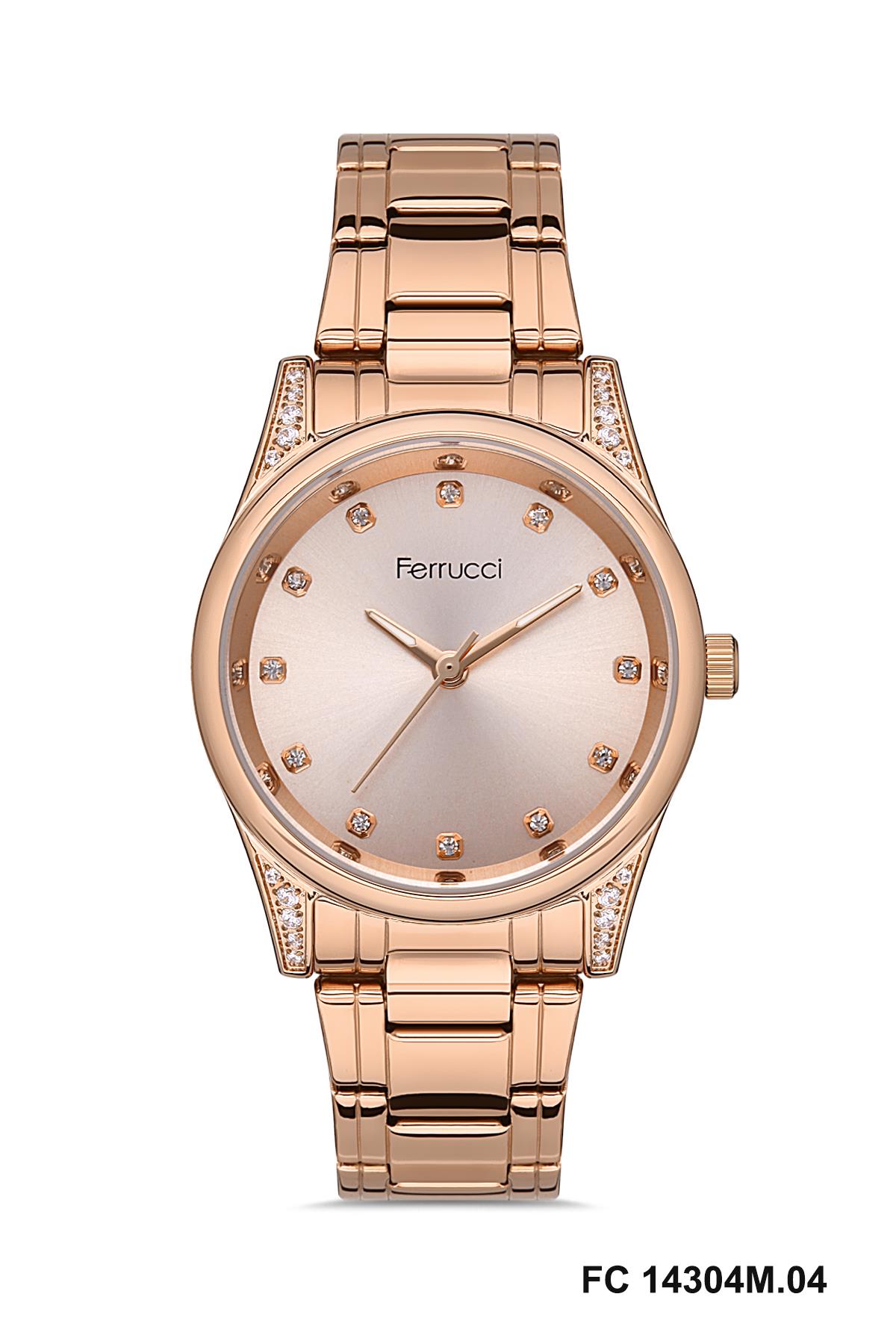 FC 1022 14304M.04 Metal Kol Saati