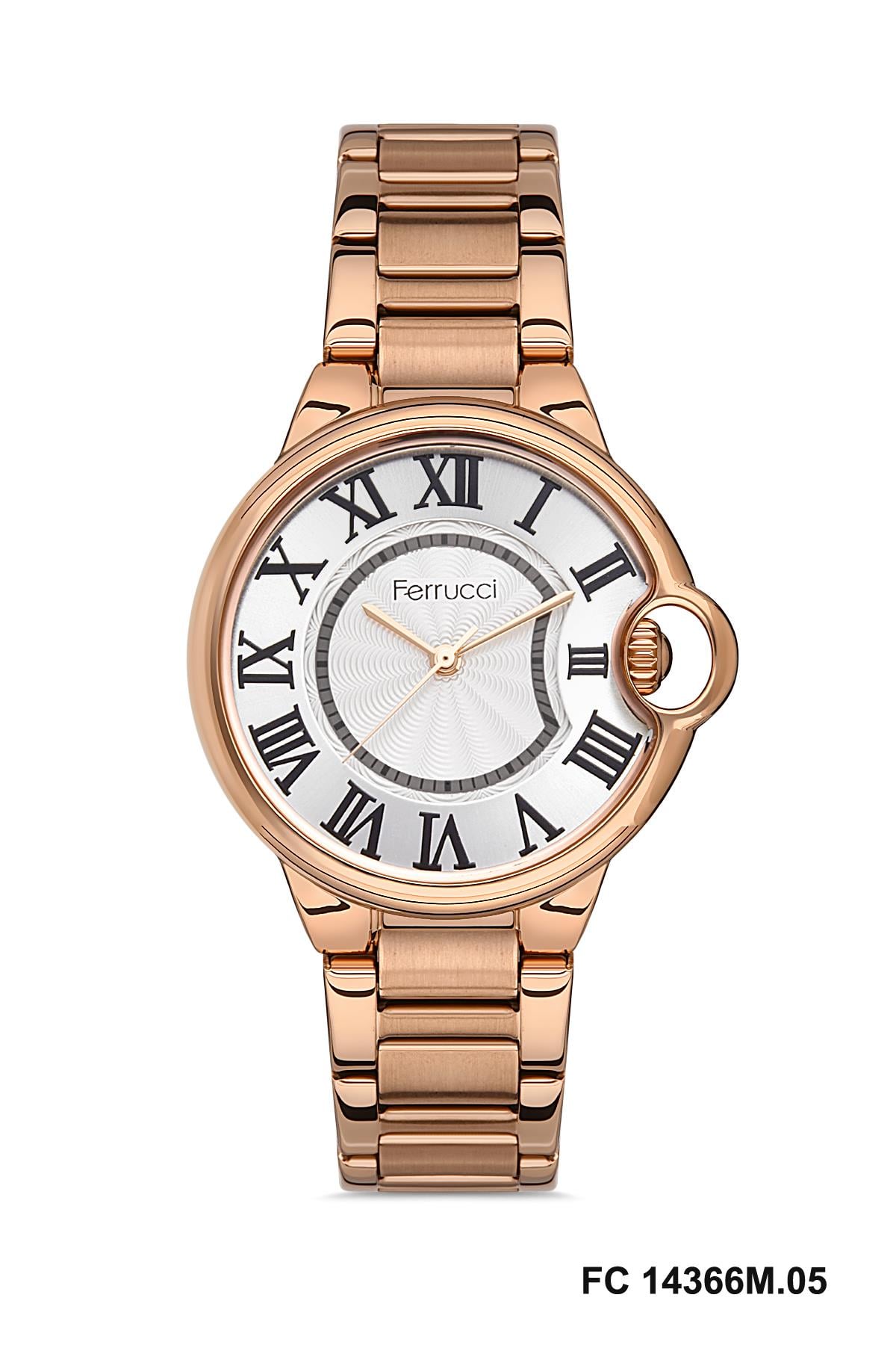 FC 0223 14366M.05 Metal Kol Saati