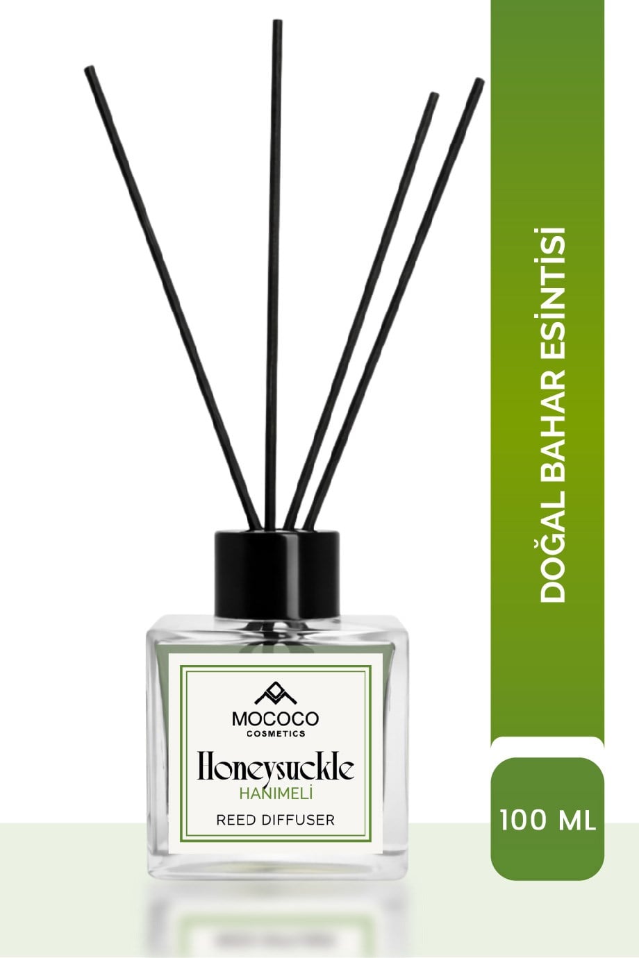 Honeysuckle Bambu Çubuklu Oda Kokusu 110 ml – Reed Diffuser | Ev ve Aromaterapi