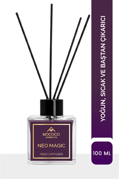 Neo Magic Bambu Çubuklu Oda Kokusu 110 ml – Reed Diffuser | Ev ve Aromaterapi