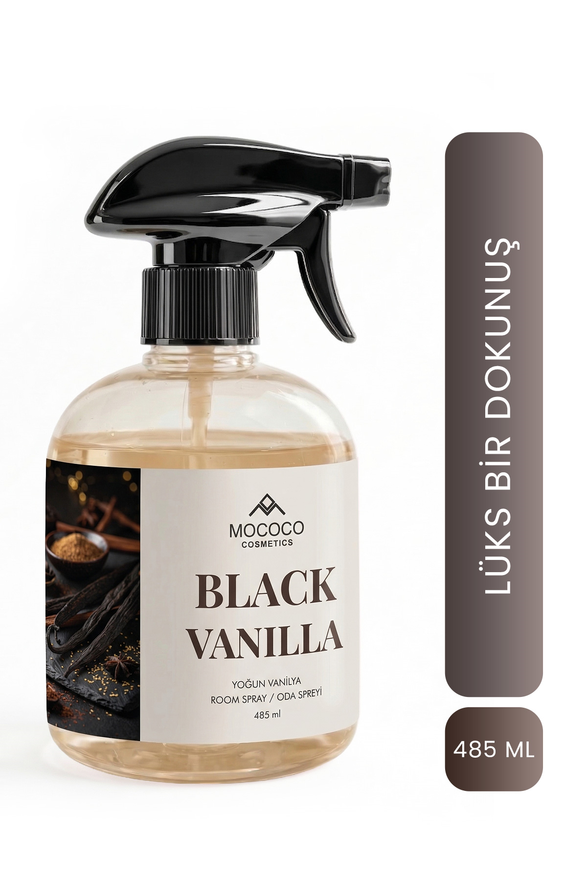 Black Vanilla Oda Kokusu - Room Spray 500 ml | Ortam Kokusu