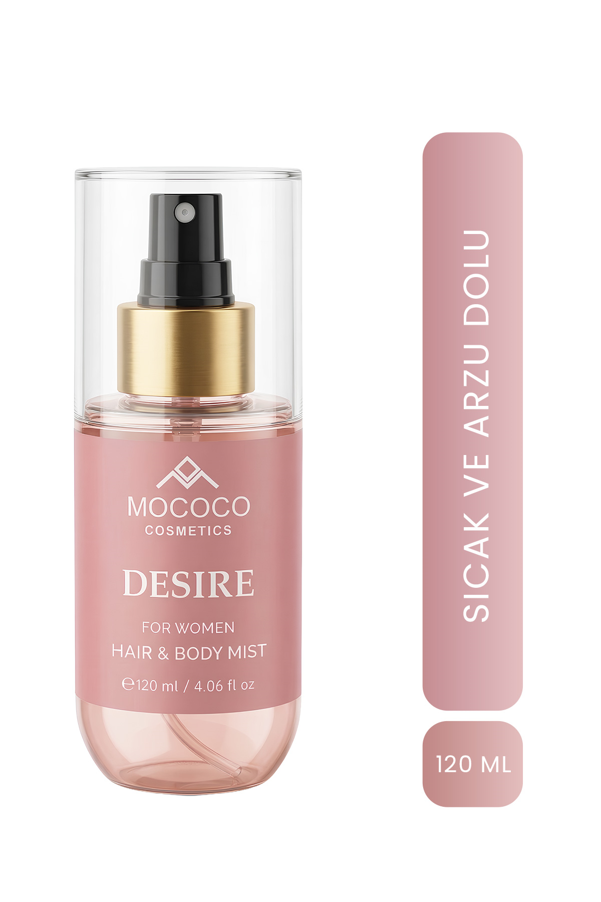 Desire Parfümlü Vücut Misti 120 ml – Body Mist Spray